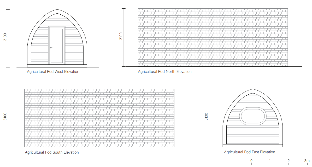 Garden Pod and Polytunnel Project in Wales